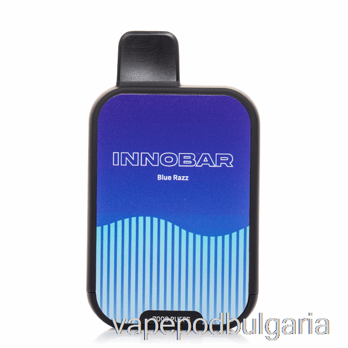 Vape 10000 Дръпки Innokin Innobar 7000 Disposable Blue Razz